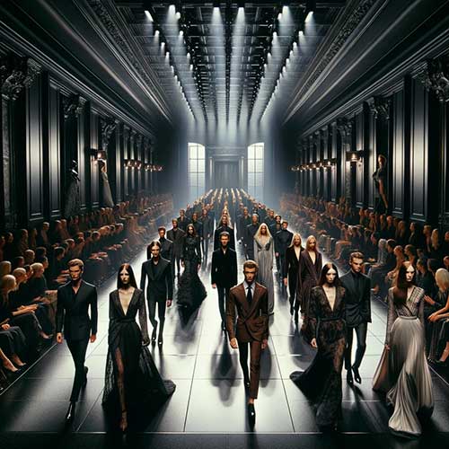 Corso di portamento avanzato per modelli/e e fotomodelle/i a Milano | Immagine sfilata di moda